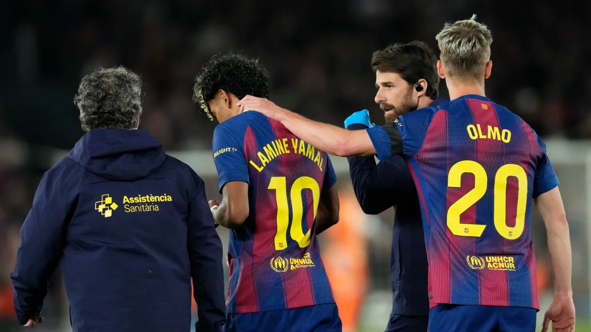 Lamine Yamal sufre lesión muscular y no jugará más en LaLiga esta temporada