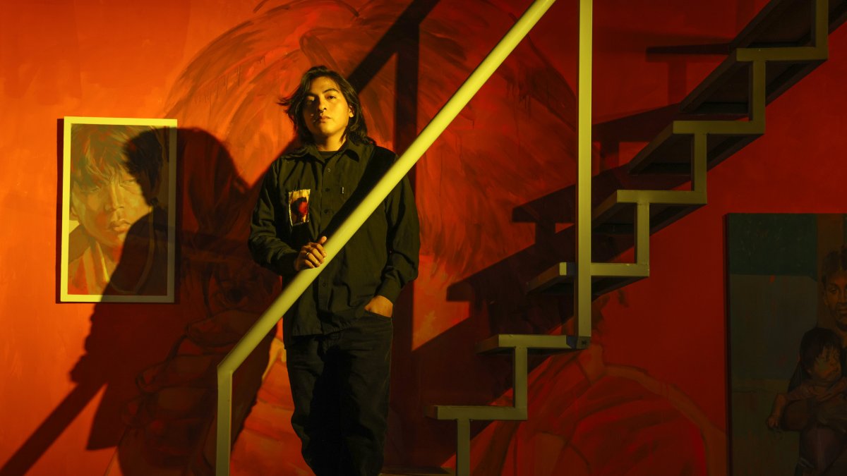 La exposición abrió sus puertas en la galería Spacio Cultural de la capital. Cuenta con una serie de retratos y un mural.