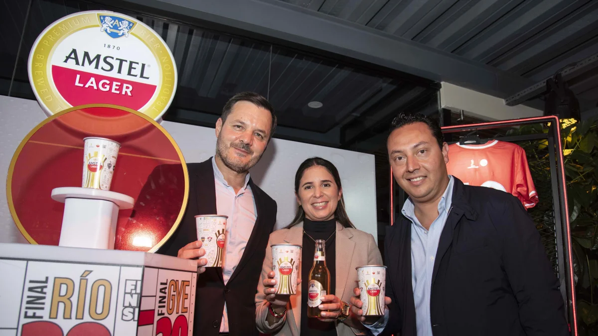Amstel lanza en Ecuador el vaso de la Copa Libertadores que ya buscan los hinchas
