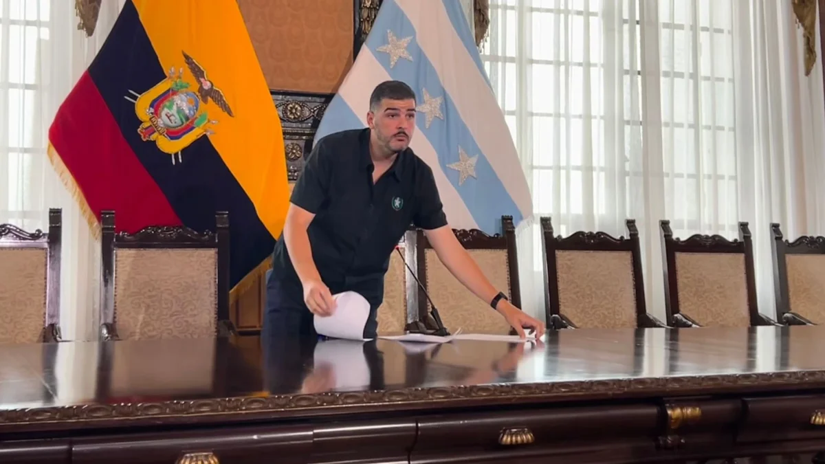 Aquiles Álvarez, alcalde de Guayaquil, fue detenido la madrugada del 10 de febrero de 2026, en Samborondón.