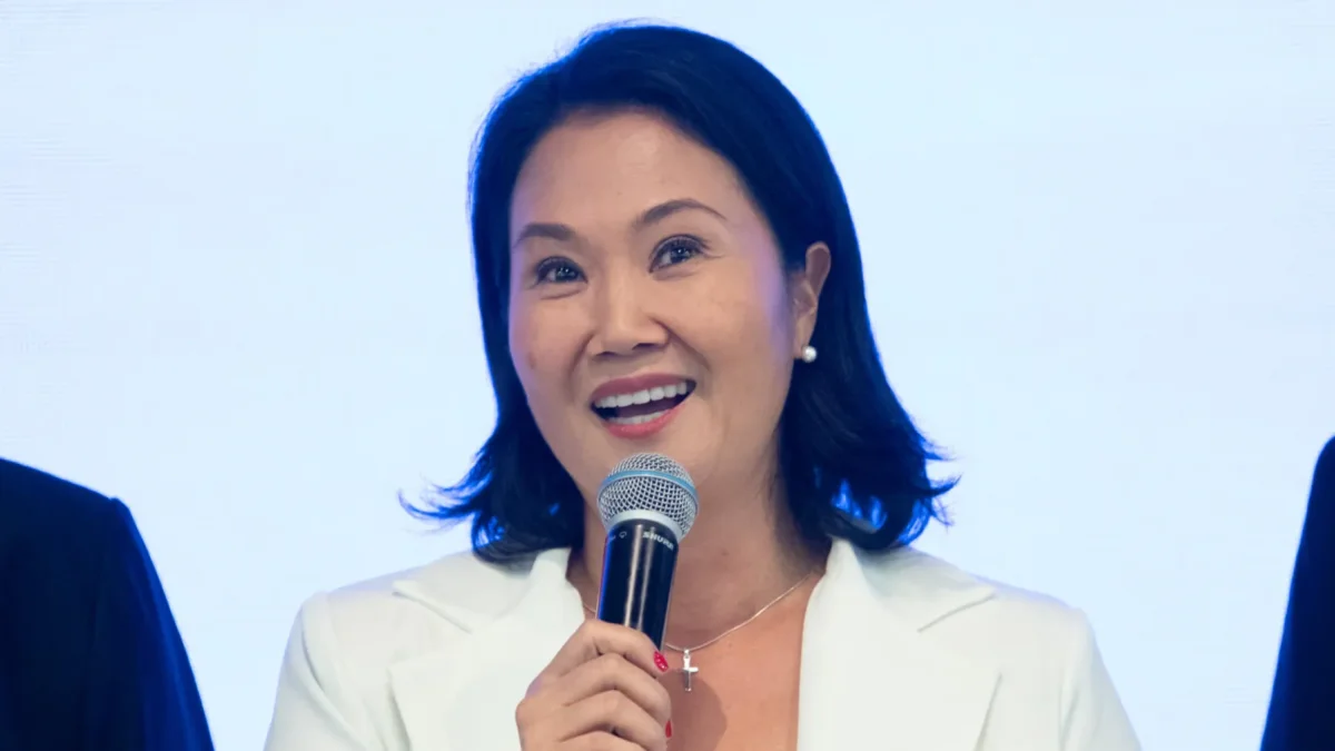 Fotografía de archivo de la candidata presidencial peruana Keiko Fujimori.