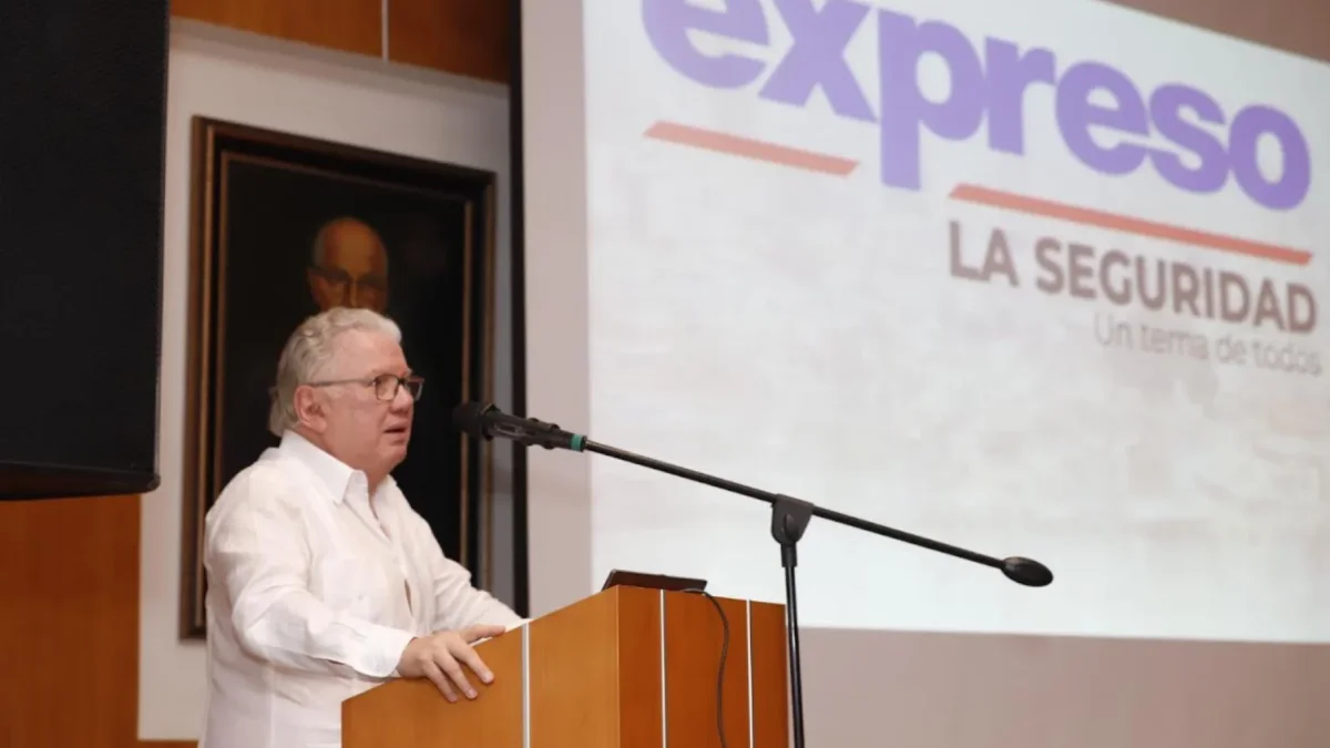 Galo Martínez Leisker, hijo del fundador de Gráficos Nacionales (GRANASA), en un evento desarrollado en Guayaquil