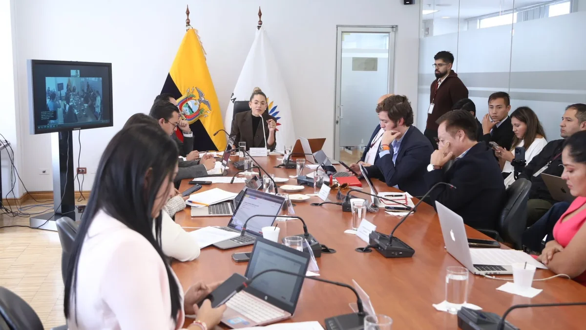 La Comisión de Justicia, presidida por la oficialista de ADN, Rosa Torres, habría discutido una de las reformas al COIP que busca sancionar las expresiones consideradas como violencia digital.