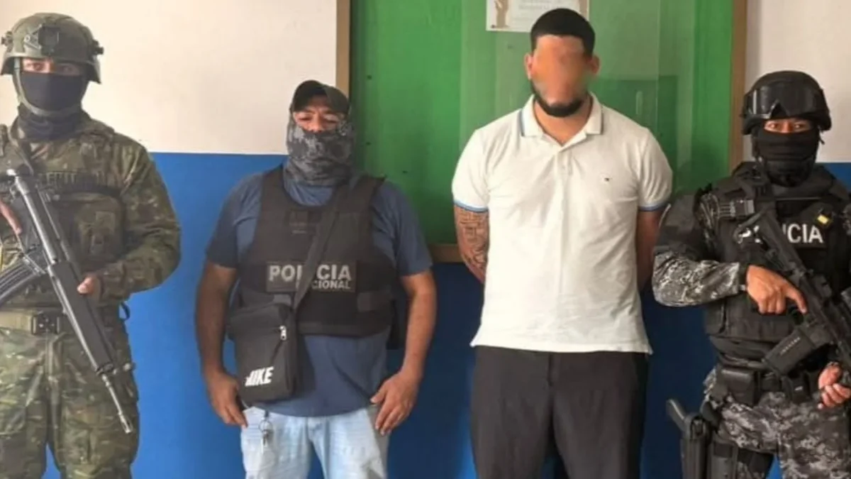 Un presunto alto mando del grupo criminal Los Lobos fue capturado en la provincia de El Oro.