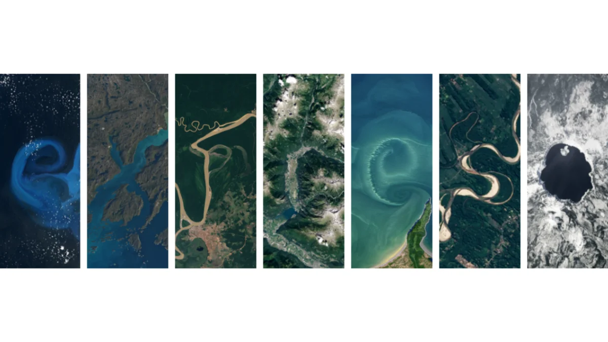 Con la herramienta “Tu nombre en Landsat” de la NASA, usuarios crean postales personalizadas con imágenes satelitales reales del planeta.