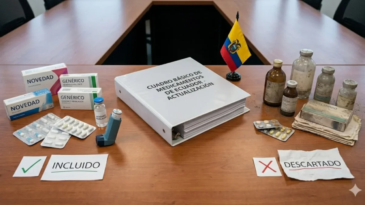 Un proceso, por el que se analizan los pedidos de inclusión y exclusión de medicamentos, conlleva la actualización del Cuadro Básico.