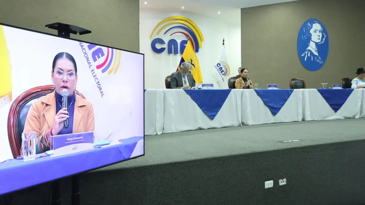 El Pleno del CNE sesionó el domingo 16 de abril de 2026; allí, los consejos votaron por la cancelación de dos organizaciones políticas.