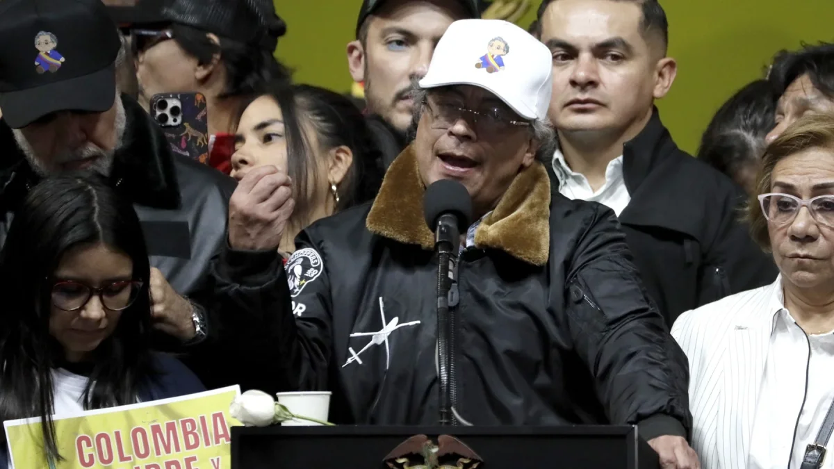 El presidente de Colombia, Gustavo Petro.