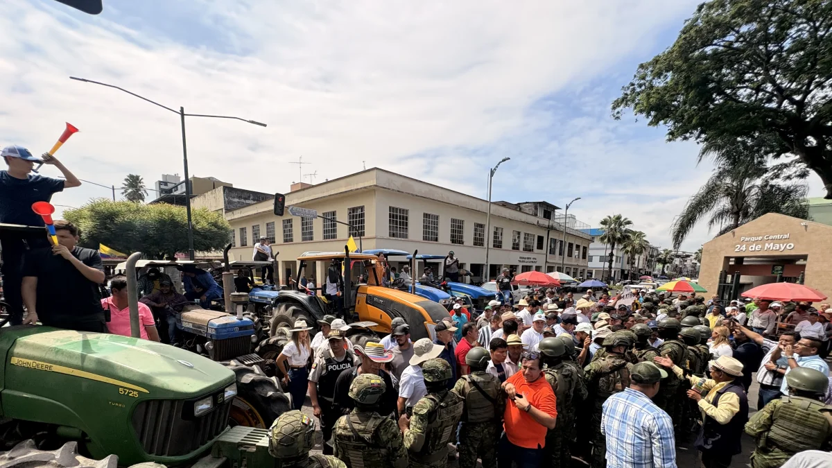 Los productores protestaron y ante la falta de acuerdo se declararon en resistencia.