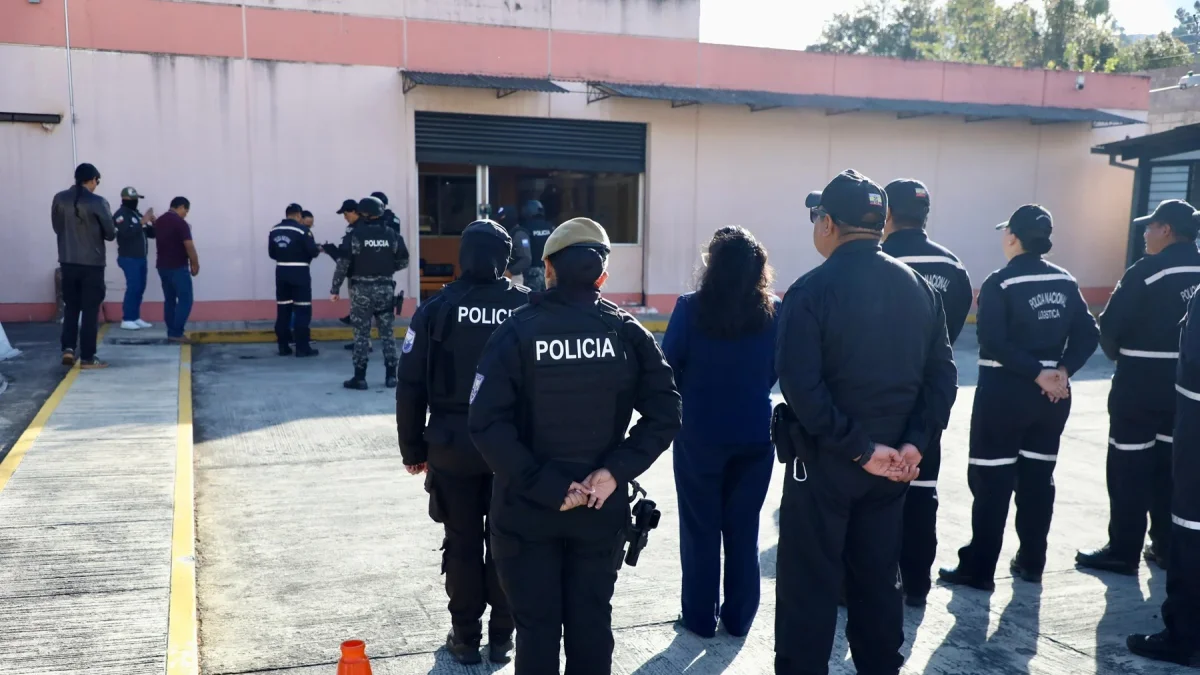 Operativos policiales ejecutados en Ecuador.