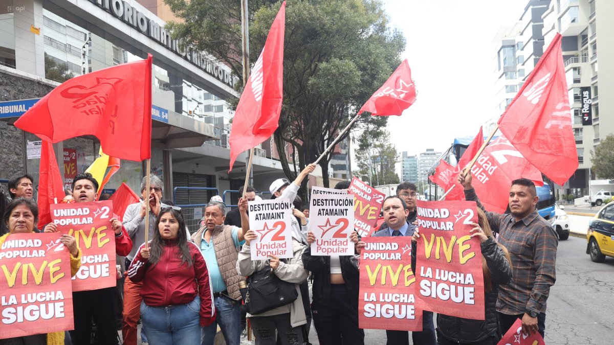 Unidad Popular es uno de los dos movimientos cancelados por le CNE.