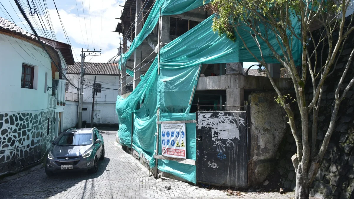 Edificación. Según un informe, se vulneraron normas especiales de protección patrimonial de Guápulo.