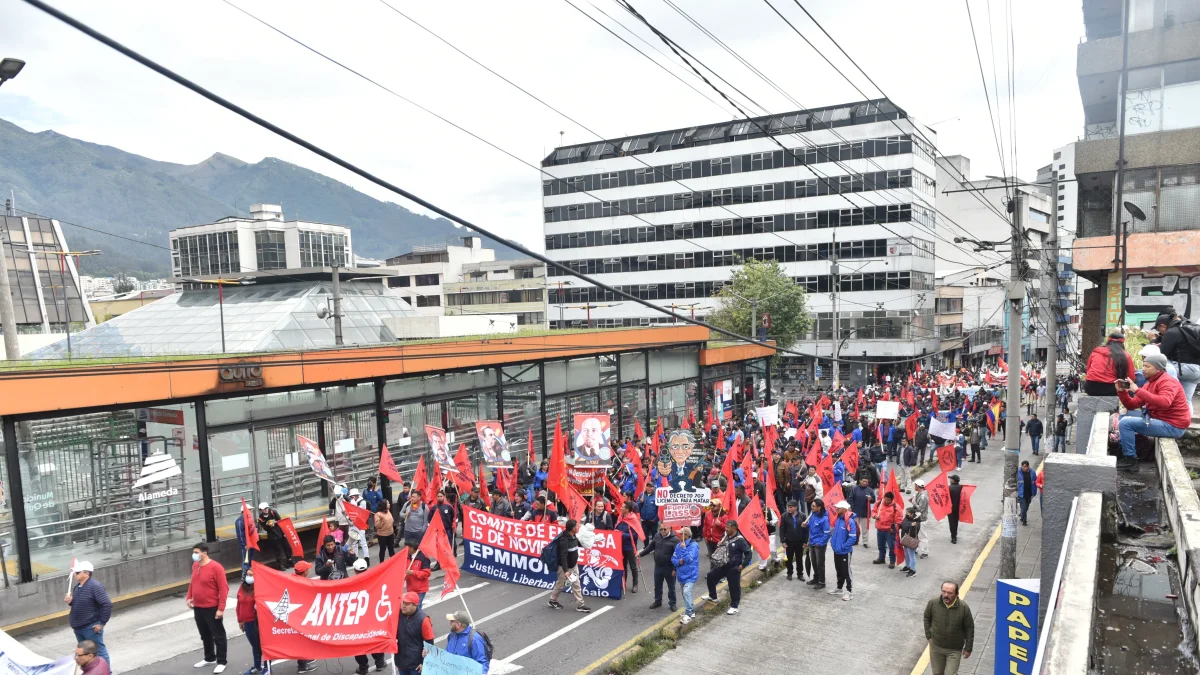 Así serán los cierres en Quito por la marcha del 1 de mayo: rutas y cambios