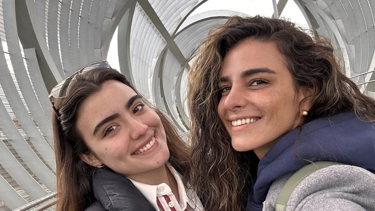 Giovanna Andrade con su hija Rosita.