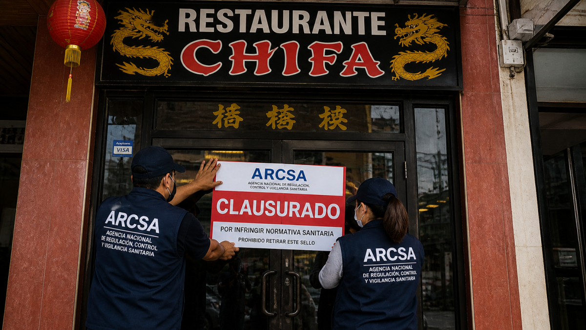Restaurante chino en Guayaquil recibe clausura definitiva