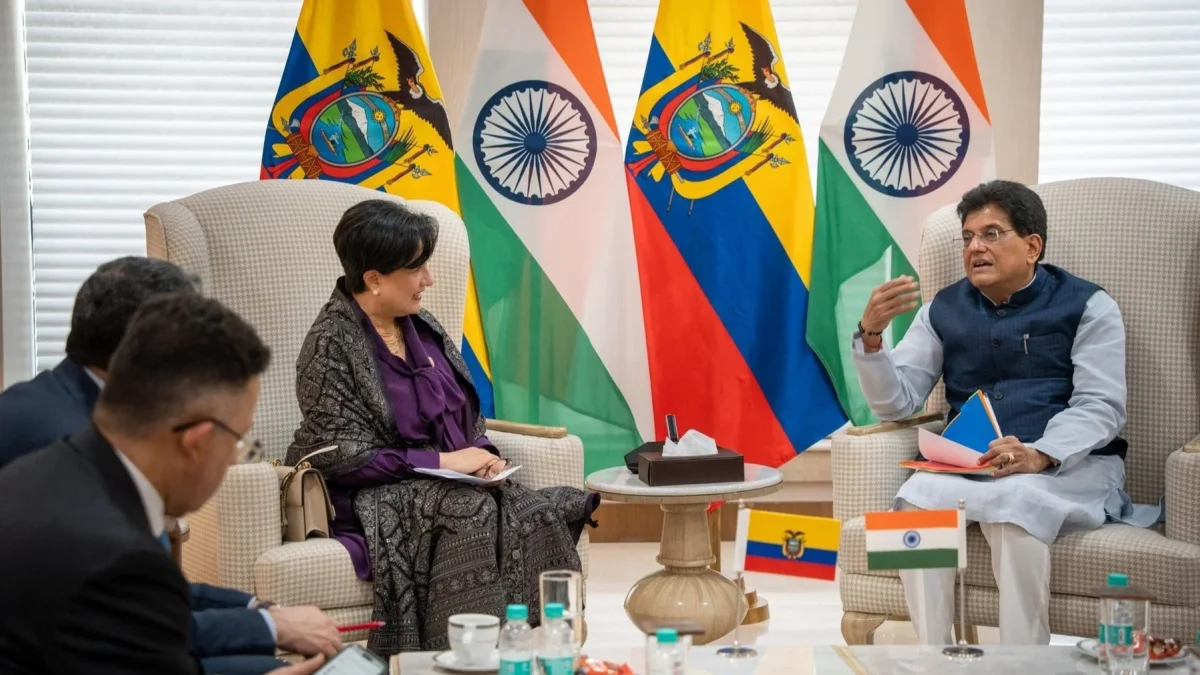 Ecuador e India avanzan hacia acuerdo comercial y fortalecen cooperación bilateral