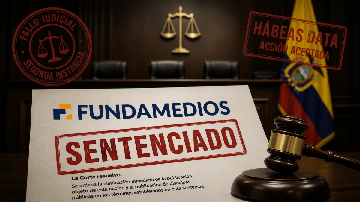Organismos rechazan sentencia contra Fundamedios por riesgo a la libertad de expresión