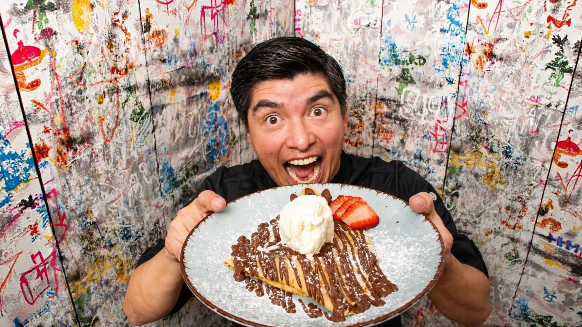 Chef Nino: “El crepe es la excusa perfecta para conectar con los tuyos”