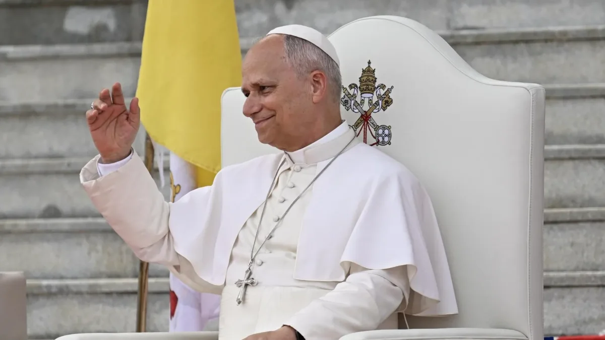 El Papa León XIV fue captado el pasado 21 de abril en el Campus León XIV de la Universidad Nacional, en Malabo, Guinea Ecuatorial.