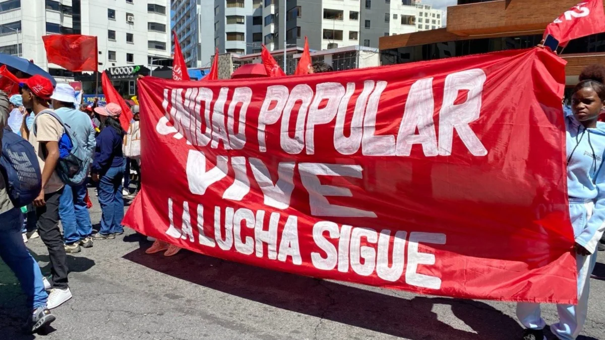 Unidad Popular solicita medidas cautelares a la CIDH para evitar que se ejecute su cancelación