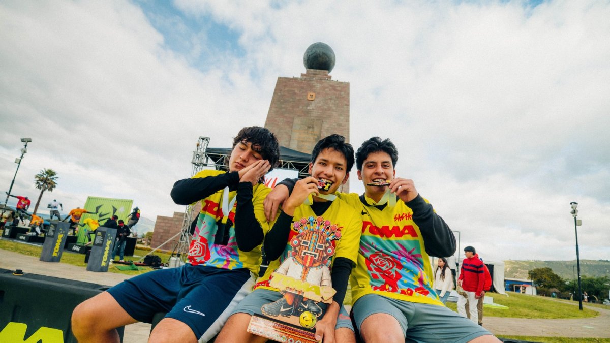 Fútbol callejero se toma la Mitad del Mundo