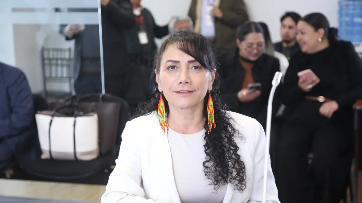 La asambleísta de Revolución Ciudadana Patricia Núñez es la nueva coordinadora de la bancada correísta.