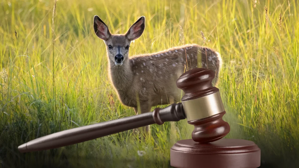 Venado de cola blanca, especie protegida cuya agresión originó el proceso legal.