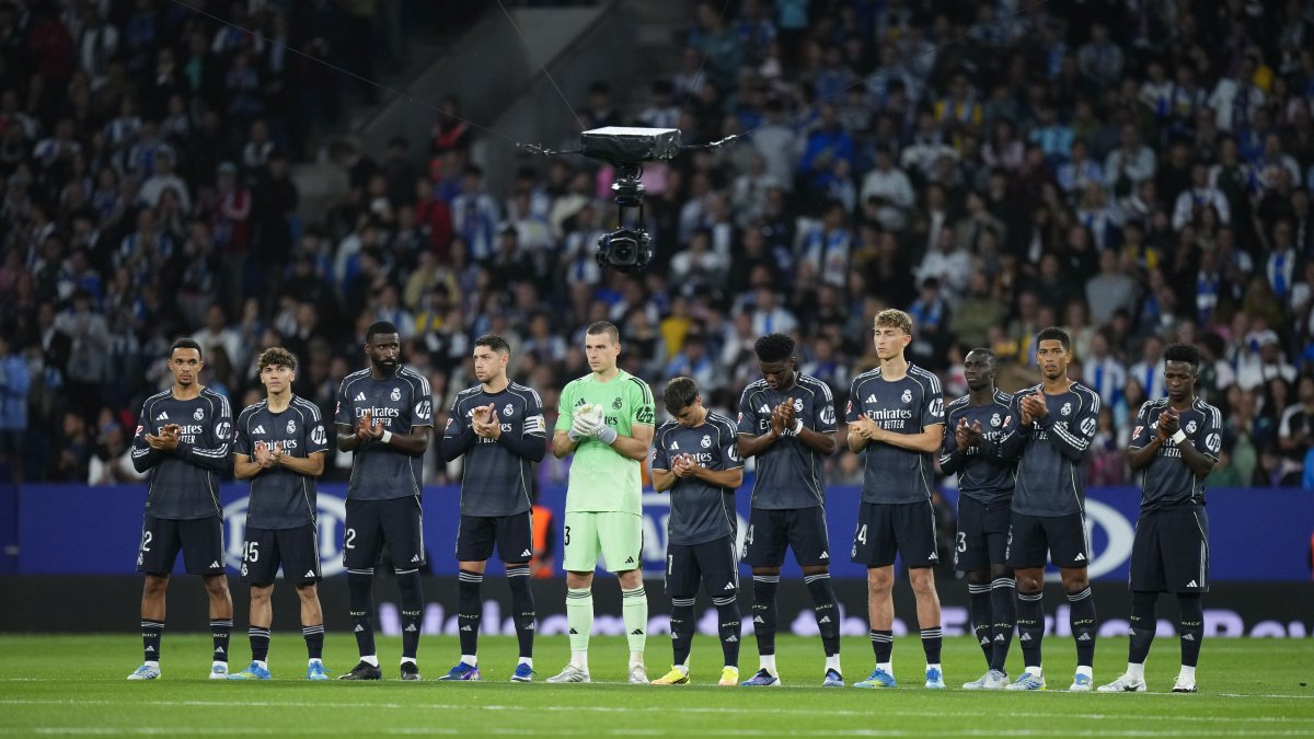 Jugadores del Real Madrid en uno de sus últimos cotejos ante Espanyol. Está listo para enfrentar al FC Barcelona.