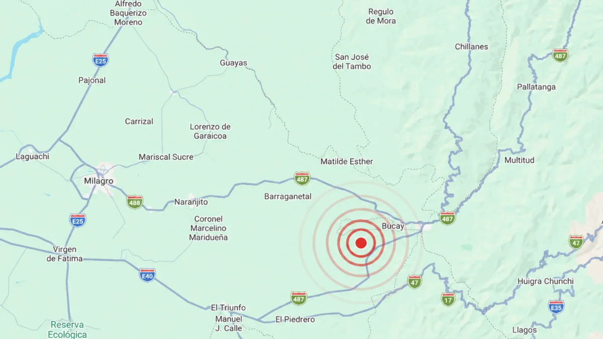 Sismo de magnitud 4,5 sacude a Ecuador — image 1