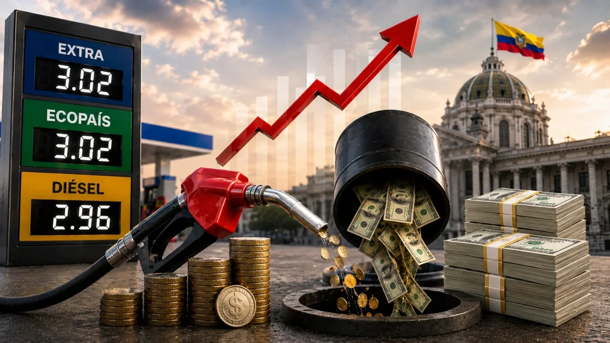 Los combustibles caros complican el ahorro de Ecuador en subsidios