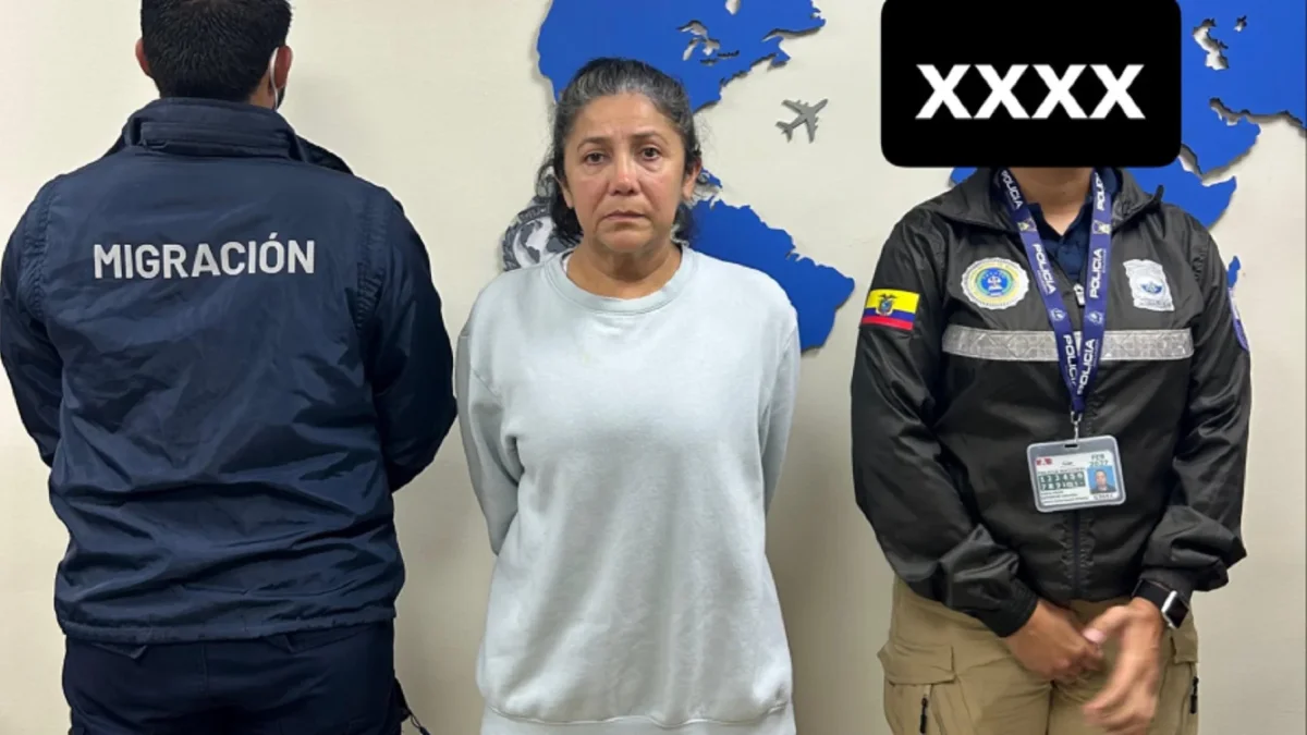 Gina Zambrano tenía una orden de captura vigente y una circular roja de Interpol desde julio de 2024.