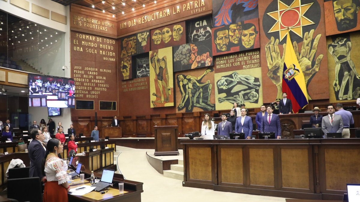Reformas a Ley de Garantías Jurisdiccionales pasó primer debate entre alertas de la oposición