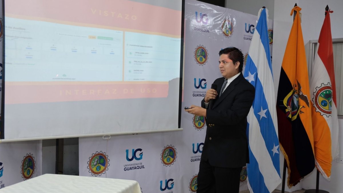 Universidad de Guayaquil exhibe proyectos tecnológicos con impacto empresarial