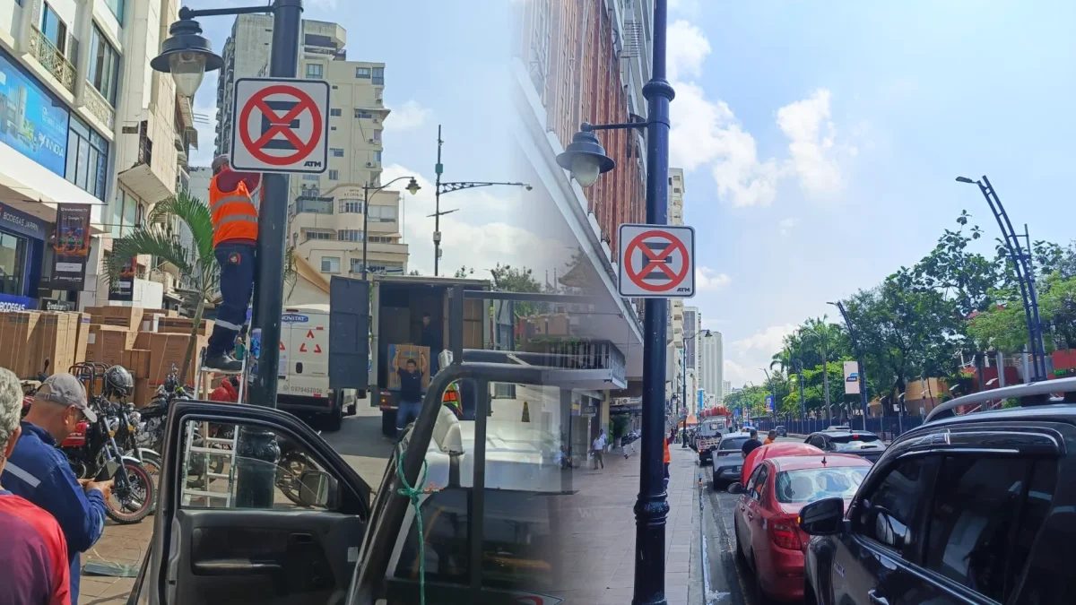 Prohibido detenerse en Malecón genera reclamos en Guayaquil