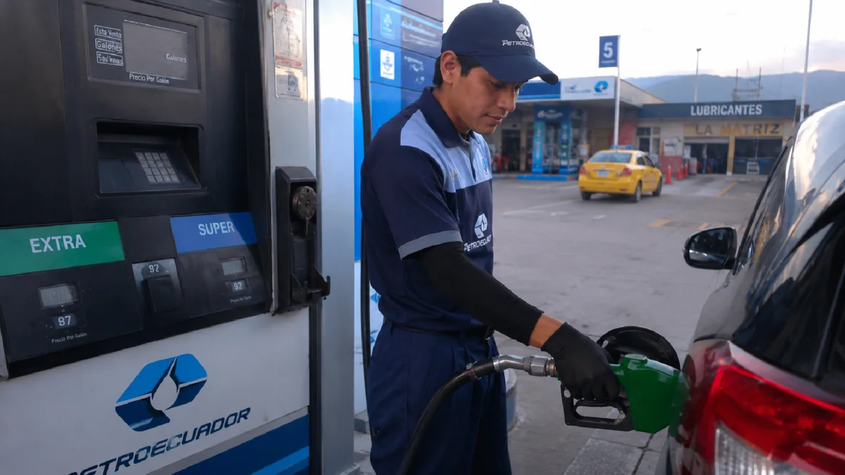 La menor refinación de Esmeraldas agudiza la escasez de gasolina Extra en Ecuador
