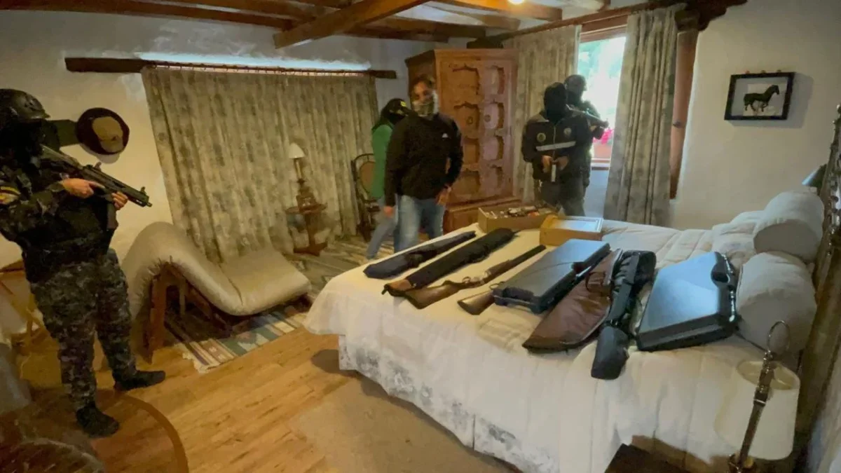 Armas se almacenaban en Calderón para llevarlas de Quito a Imbabura