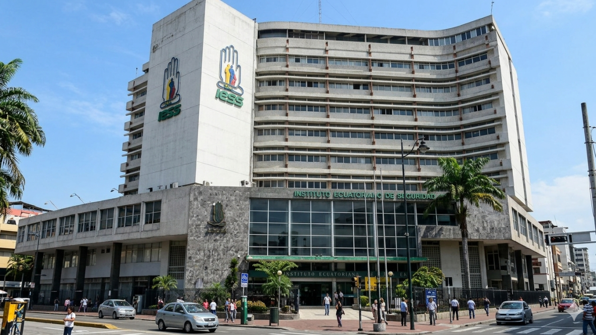 Referencial.El edificio del IESS, donde se calculan y administran las pensiones de jubilación en Ecuador.