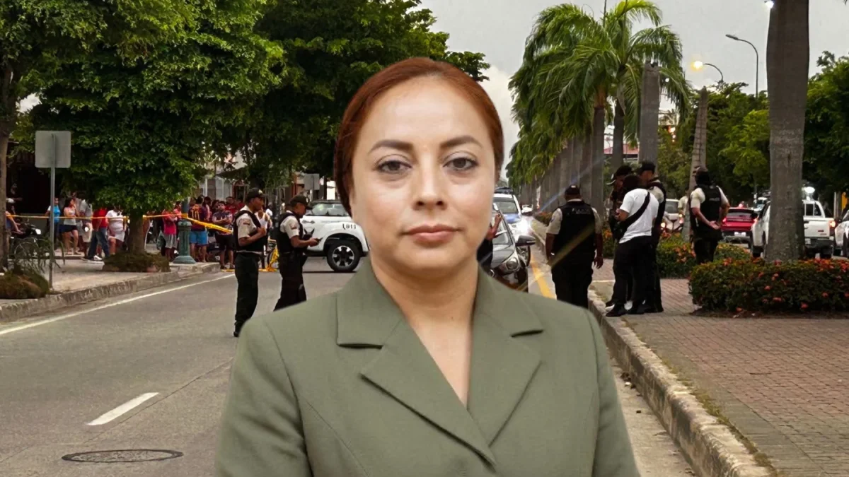 La jueza Lady Pachar murió tras recibir varios disparos en la avenida Colón Tinoco, en Machala, provincia de El Oro.