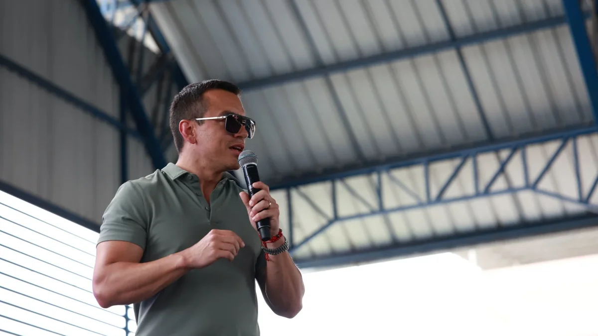 El presidente de la República, Daniel Noboa.