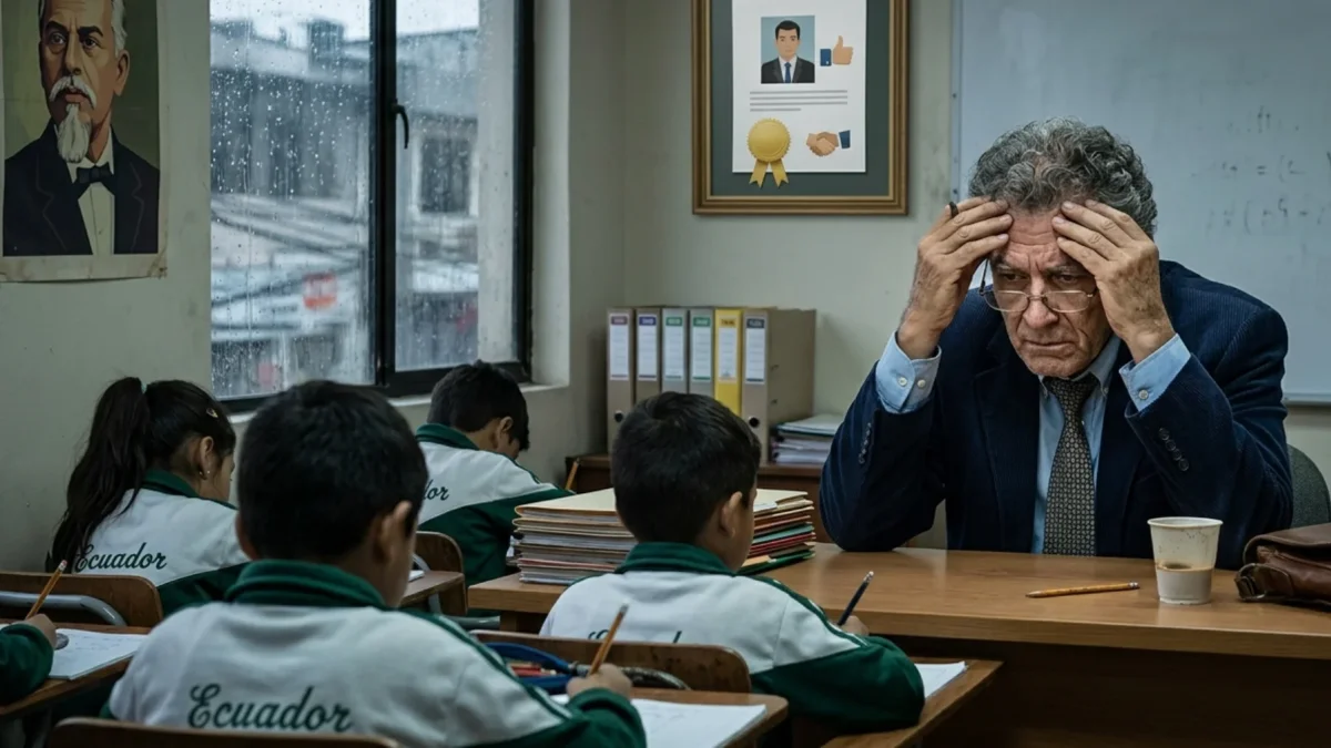 Favoritismo y designaciones sin concurso en instituciones educativas de Ecuador afectan la gestión y calidad de los planteles.