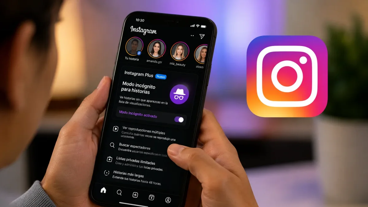 Descubre Instagram Plus: Todo sobre el nuevo modo incógnito y sus funciones exclusivas
