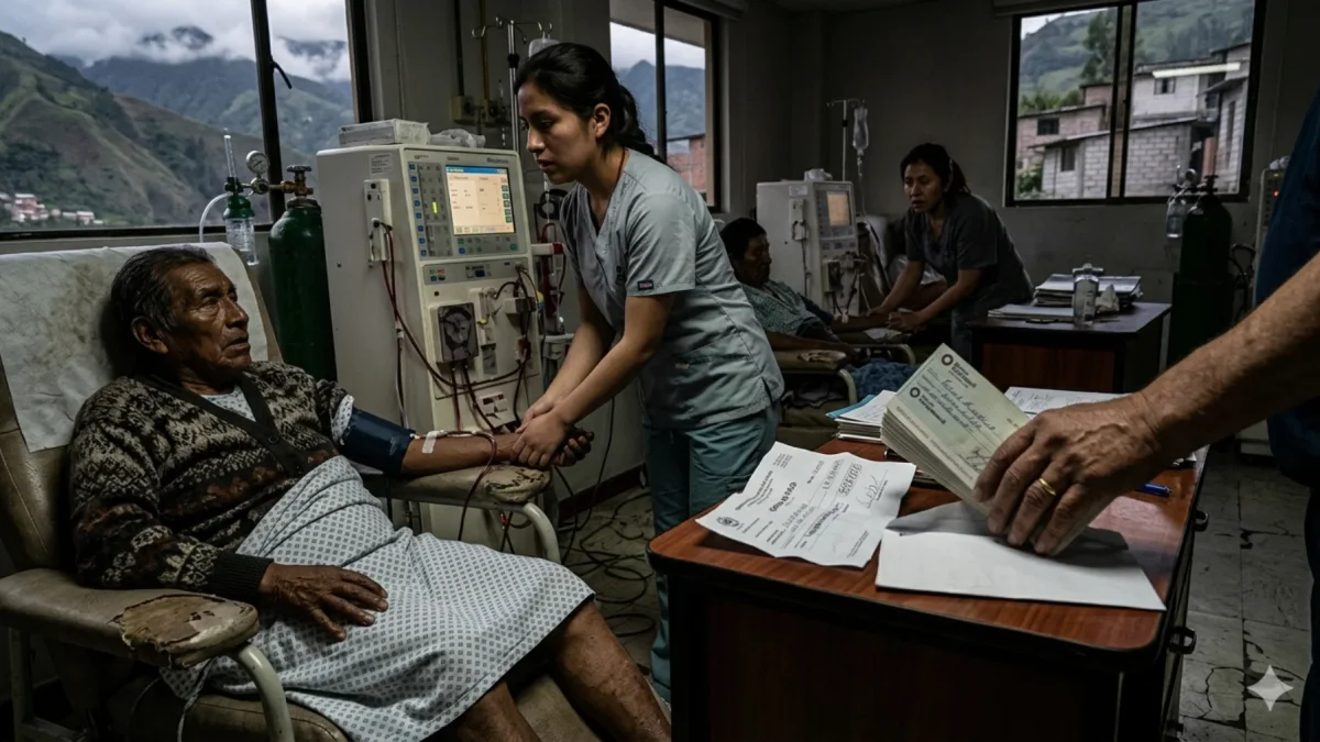 Entre la urgencia del pago y la fragilidad del sistema: Una mirada a la crisis de las clínicas de diálisis en Ecuador.