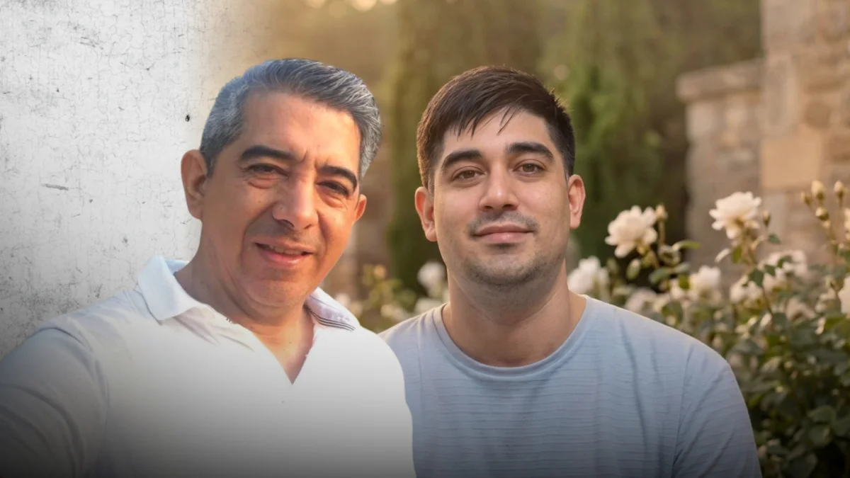 El periodista ecuatoriano Henry Dueñas dedicó un mensaje a su hijo, Henry Alfredo Dueñas Buraye, esta mañana.