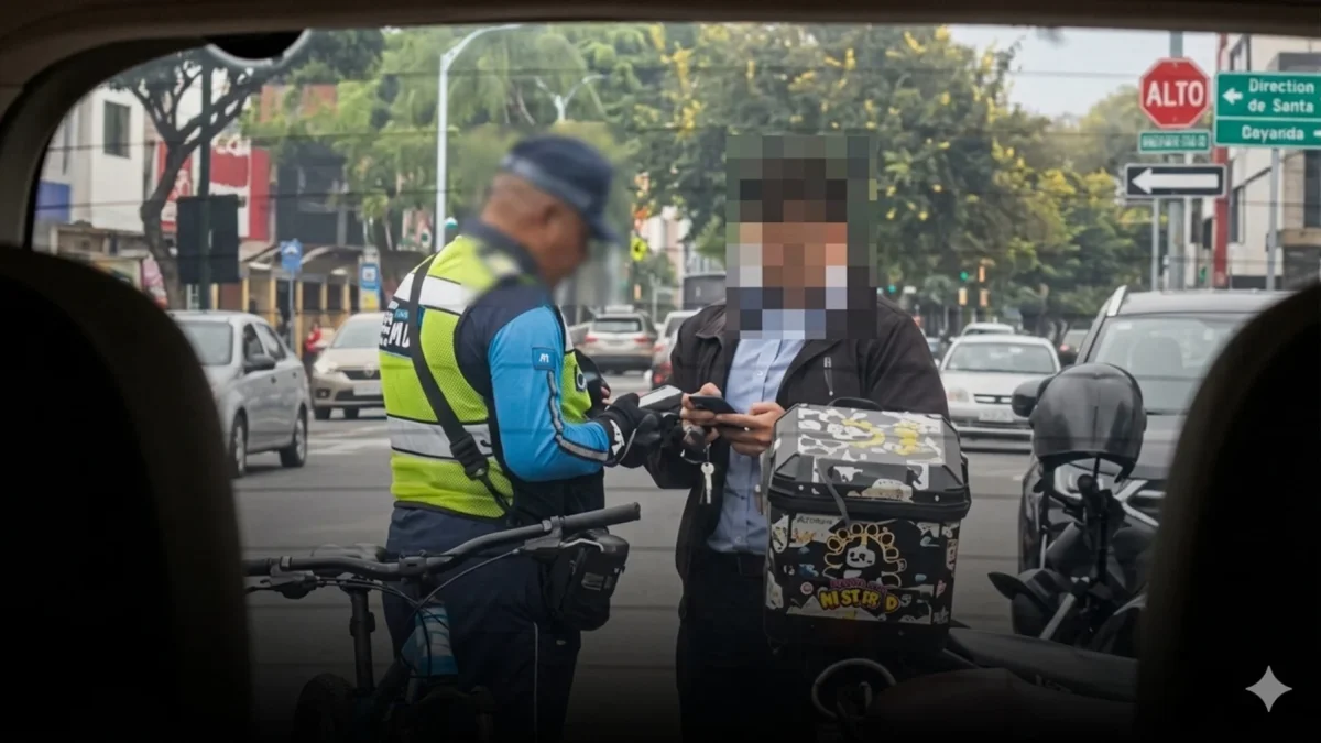 Sancionan a un agente de tránsito en Guayaquil tras ser expuesto en videos por actos inadecuados