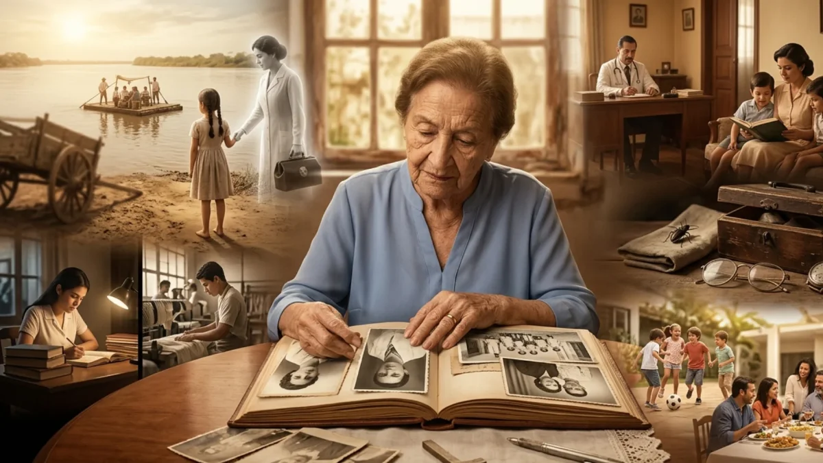 Una mirada íntima a los recuerdos de una familia.