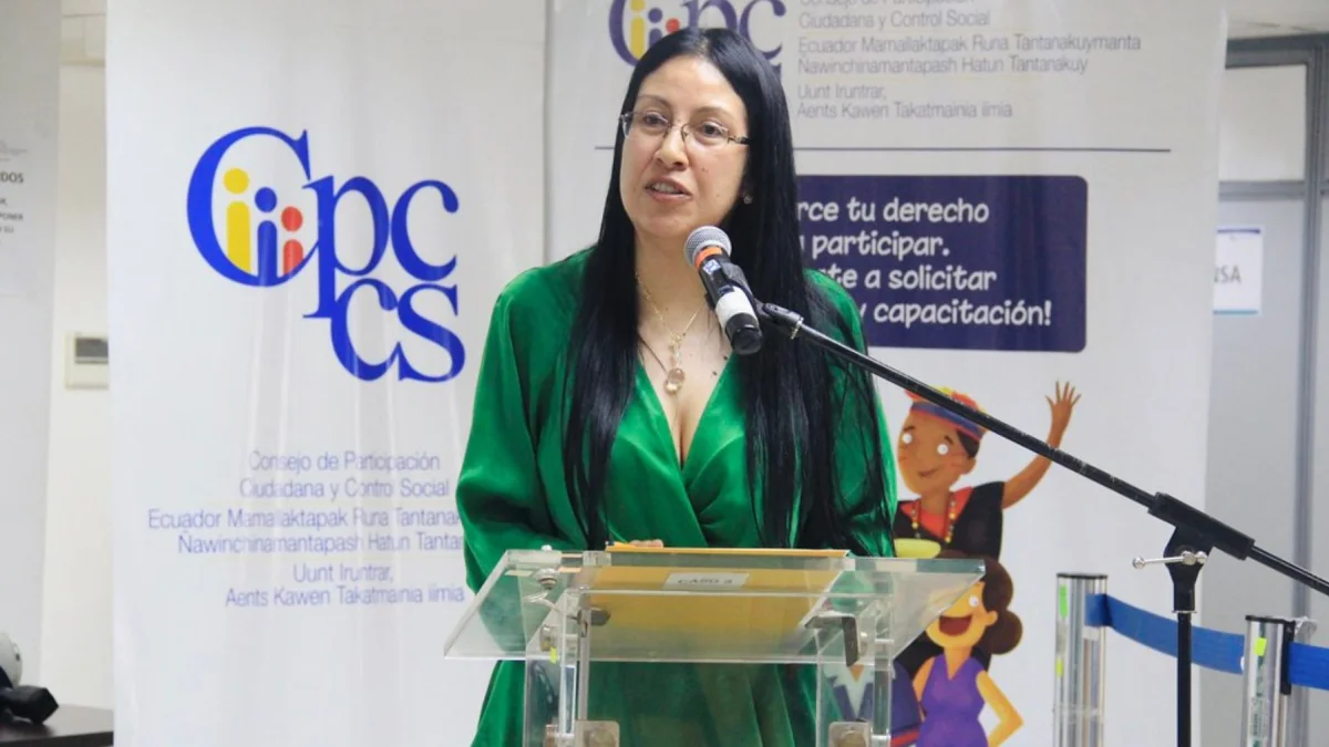 La postulante a Fiscal General, Inés Maritza Romero.
