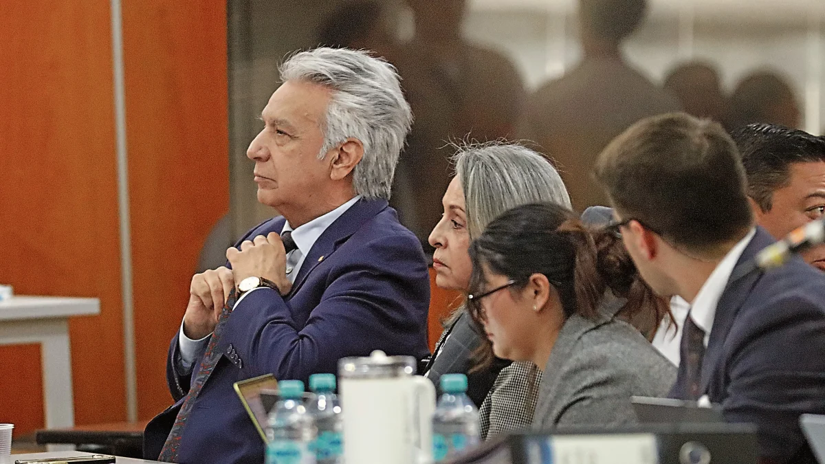 Figura. El expresidente Lenín Moreno es procesado por un presunto cohecho junto con otras 20 personas en el caso Sinohydro.