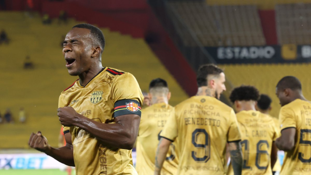 Barcelona SC está en la tercera posición de la tabla de LigaPro 2026.