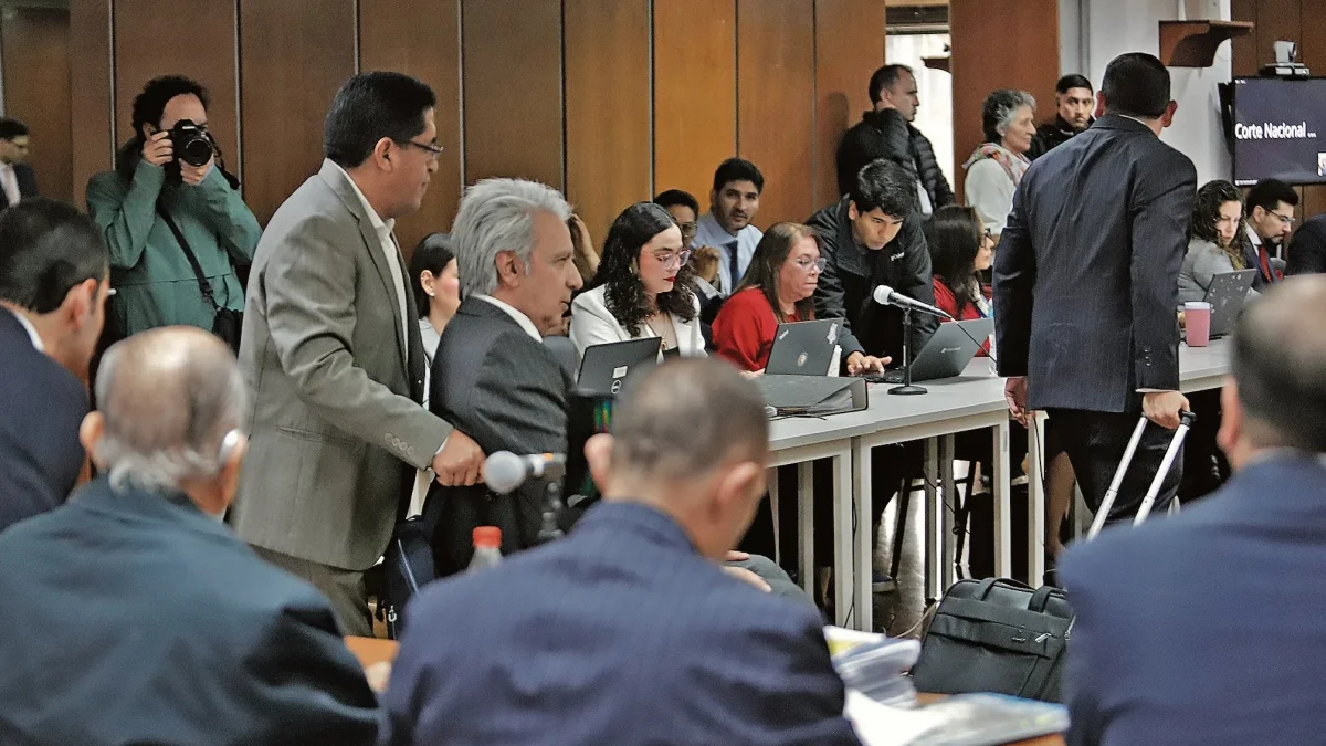 Acusado. El expresidente Lenín Moreno es uno de los 21 procesados en el caso Sinohydro.