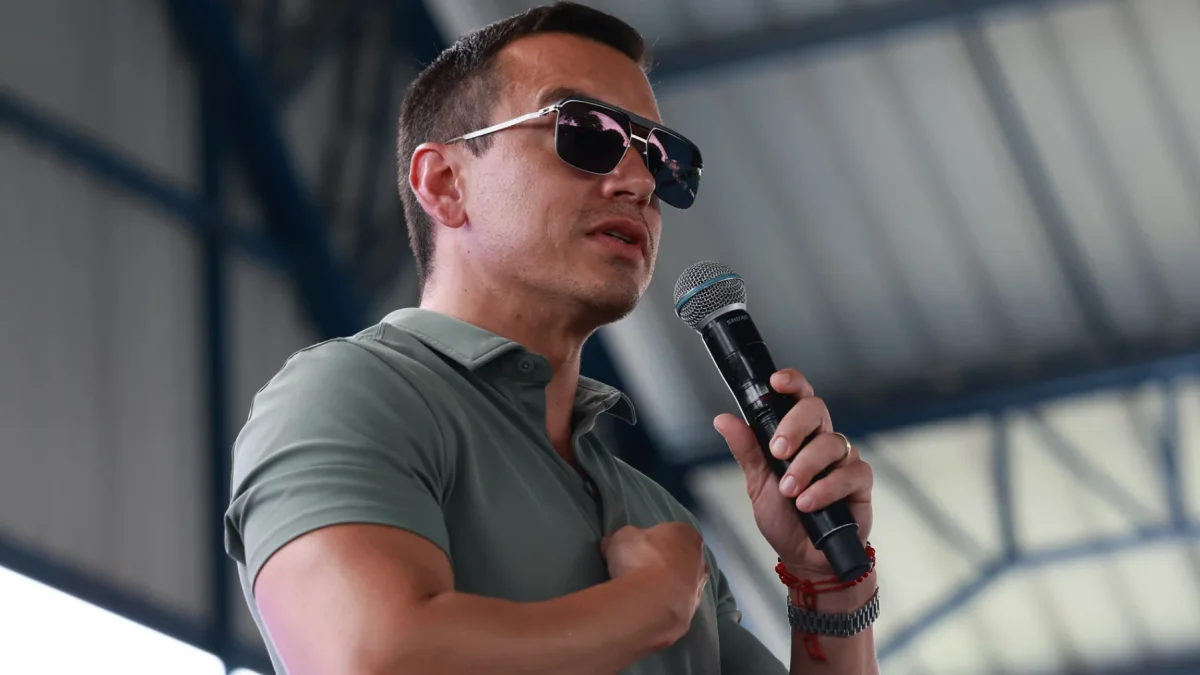 El presidente Daniel Noboa está por cumplir un año desde el inicio de su segundo período, el 24 de mayo del 2026.